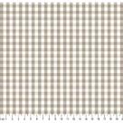 Tecido Tricoline Fio Tinto Xadrez Bege 1132, 50x150cm Tecidos Caldeira, 100% Algodão