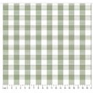 Tecido Tricoline Fio Tinto Xadrez padrão 20XM Verde Malva 1134, 50x150cm Tecidos Caldeira