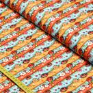 Tecido Tricoline Joaninhas : Listrado (0,50x1,50)