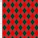 Tecido Tricoline Losangos Natal Fundo Verde 412601 Tecido Tricoline Losangos Natal Fundo Verde 412601