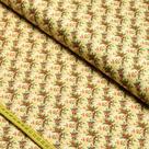 Tecido Tricoline Natal Vintage : Bico Azevinha (0,50x1,50)