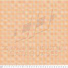 Tecido Tricoline Xadrez Pequeno Laranja 06906-323