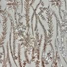 Tecido Tule Glitter Paete 100% Poliester - Cores CORES:COBRE Tecido Tule Glitter Paete 100% Poliester - Cores CORES:COBRE