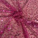 Tecido Tule Glitter (RC09838) 100% Poliamida Pink