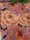 Tecido Viscose Premium Flores Coloridas (0,50cm x 1,40mts)