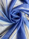 Tecido Voil Azul Royal Liso 3m largura