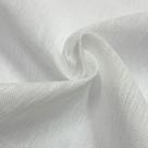 Tecido Voil Flame Branco Rajado - 3,00m de Largura