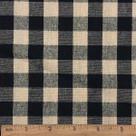 Tecido xadrez vintage preto 183 x 145 cm, mistura de algodão, 130 g/m²