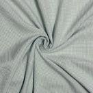 Tecido YYCRAFT Gingham Sage Green Polycotton 60 cm de largura 2 m