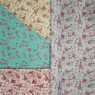 Tecidos Tricoline 4 Estampas Floral Ramos 100 Alg O Metro