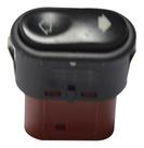 Tecla acionamento vidro console 4 pinos led verde universa--