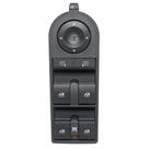 Tecla de Vidro Elétrico Vectra Dianteira Lado Motorista com Regulagem de Retrovisor e Trava Led Laranja -Gauss-GE2046