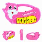Tecladinho Dos Golfinhos Piano Musical Infantil Rosa- Wellkids