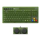 Teclado 8bitDo Retro 87 Mecânico RGB Bluetooth Windows