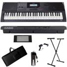 Teclado Arranjador Casio CT-X3000 61 Teclas + Suporte + Capa + Pedal