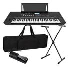 Teclado Arranjador Roland E-X50 61 Teclas EX50 Portátil Kit