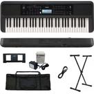 Teclado Arranjador Yamaha PSR-E383 61 teclas + Suporte + Capa + P10
