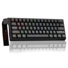Teclado Aula WIN60 HE 60% mecânico para jogos RGB com fio