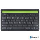 Teclado Bluetooth 3.0 2.4 GHZ Dynamic SMART ABNT com Suporte para Tablet ou Celular - Preto - DT200