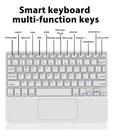 Teclado Bluetooth Com Touchpad + Suporte P Tablet Vaio Tl10
