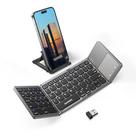 Teclado Bluetooth dobrável Samsers, touchpad multidispositivo