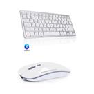 Teclado Bluetooth + Mouse Bluetooth Mac Mini tablet M1 A2348 Branco Teclado Bluetooth + Mouse Bluetooth Mac Mini tablet M1 A2348 Branco