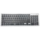 Teclado Bluetooth Oex Tc504 Preto Com Prata