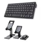 Teclado Bluetooth Para iPad 6 -9,7" +Suporte De Apoio Preto