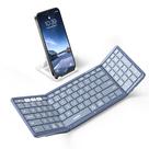 Teclado Bluetooth Samsers dobrável com teclado numérico azul Teclado Bluetooth Samsers dobrável com teclado numérico azul