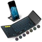 Teclado Bluetooth Samsers dobrável com touchpad preto Teclado Bluetooth Samsers dobrável com touchpad preto