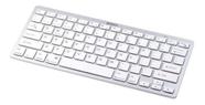 Teclado Bluetooth Sem Fio Tablet Pc Notebook Branco - HREBOS