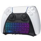Teclado Bluetooth sem fio TiMovo RGB para controlador PS5