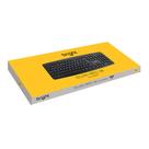 Teclado Bright Basic USB preto