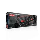 Teclado C3 Tech Gamer ABNT2 Preto/Vermelho USB G-10BK