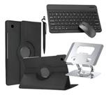 Teclado + Caneta + Suporte P/ Tablet Samsung A9 8.7 Pol