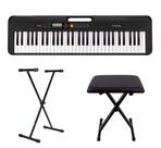 Teclado Casio Casiotone CT-S200 com Banqueta e Estante Kit