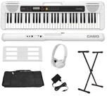 Teclado Casio CT-S200 61 Teclas Branco + Suporte + Capa + Fone