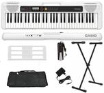 Teclado Casio CT-S200 61 Teclas Branco + Suporte + Capa + Pedal Teclado Casio CT-S200 61 Teclas Branco + Suporte + Capa + Pedal