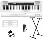 Teclado Casio CT-S200 61 Teclas Branco + Suporte + Pedal