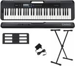 Teclado Casio CT-S300 61 Teclas Preto + Suporte X