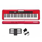 Teclado Casiotone CT-S200 - VERMELHO 61 Teclas * Teclado Casiotone CT-S200 - VERMELHO 61 Teclas *