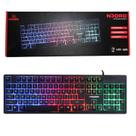 Teclado Com Fio Gamer Kross Njord Usb Membrana Led Ke-kg105