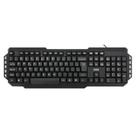 Teclado Com Fio Oex Tc103 Multiwork Preto
