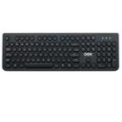 Teclado Com Fio Oex Tc400 Pop Teclas Redondas Preto