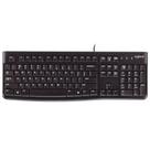 Teclado com fio USB Keyboard Preto K120 - Logitech