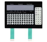 Teclado compativel balança toledo prix 5 e 6 - 30kg - preta