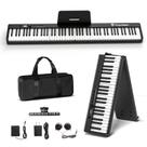 Teclado de Piano Portátil FingerBallet 88 Teclas com MIDI e Bluetooth