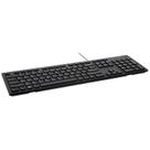 Teclado Dell Wired Black KB216 USB para casa ou escritório Teclado Dell Wired Black KB216 USB para casa ou escritório