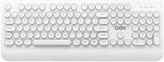 TECLADO DESKTOP USB TECLAS REDONDAS OFFICE BALL Branco TECLADO DESKTOP USB TECLAS REDONDAS OFFICE BALL Branco