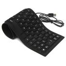 Teclado dobravel emborrachado resistente agua usb xz - xz-105 - DURAWELL